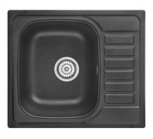 Кухонная мойка Granula черный 5801bl