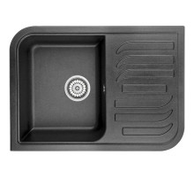 Кухонная мойка Granula черный 7001bl