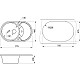 Купить Кухонная мойка Granula песок 7801sa в магазине сантехники Santeh-Crystal.ru
