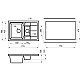 Заказать Кухонная мойка Granula эспрессо 7802es в магазине сантехники Santeh-Crystal.ru