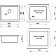 Заказать Кухонная мойка Granula шварц 5551sv в магазине сантехники Santeh-Crystal.ru