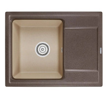 Кухонная мойка Granula эспрессо/песок 6504essa