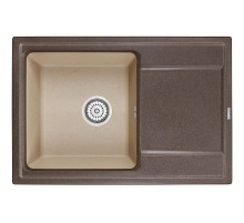 Кухонная мойка Granula эспрессо/песок 7401essa