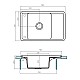 Купить Кухонная мойка Акватон Беллис терракотовый 1A725032BS270 в магазине сантехники Santeh-Crystal.ru