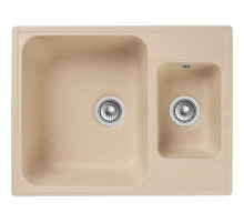 Кухонная мойка GranFest Quarz бежевый GF-Z09