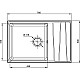 Купить Кухонная мойка GranFest топаз Level GF-LV-760L в магазине сантехники Santeh-Crystal.ru