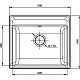 Заказать Кухонная мойка GranFest бежевый Vertex GF-V-580 в магазине сантехники Santeh-Crystal.ru