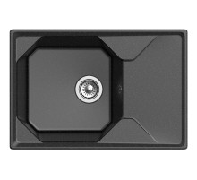 Кухонная мойка GranFest черный Unique GF-U-740L