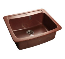 Кухонная мойка GranFest красный марс Standart GF-S605