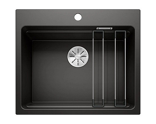 Купить Кухонная мойка Blanco Etagon 6 InFino черный 525890 в магазине сантехники Santeh-Crystal.ru