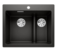 Кухонная мойка Blanco Pleon 6 Split InFino черный 525955