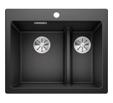 Кухонная мойка Blanco Pleon 6 Split InFino антрацит 521689