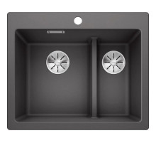 Кухонная мойка Blanco Pleon 6 Split InFino темная скала 521690