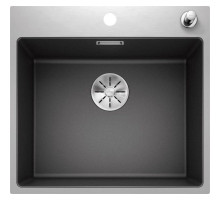 Кухонная мойка Blanco Subline 500-IF/A InFino нержавеющая сталь/антрацит 524111