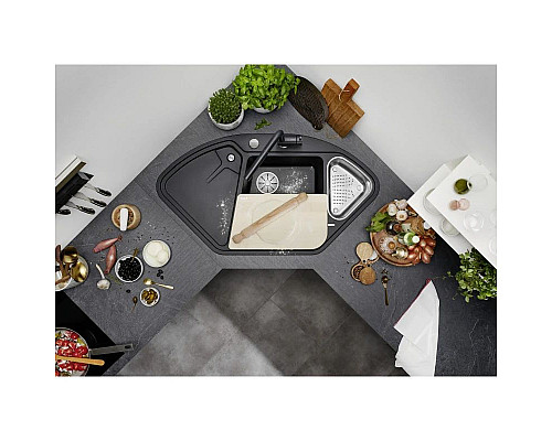 Santeh-Crystal.ru: Кухонная мойка Blanco Delta II InFino черный 525867 Купить Кухонная мойка Blanco Delta II InFino черный 525867 в магазине сантехники Santeh-Crystal.ru