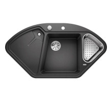 Кухонная мойка Blanco Delta II InFino антрацит 523656