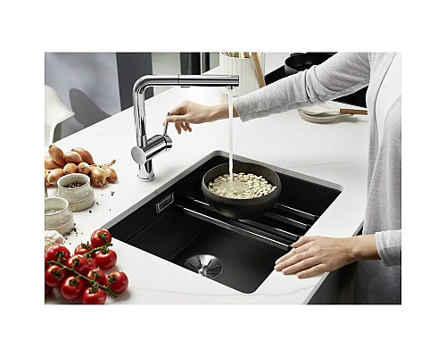 Santeh-Crystal.ru: Кухонная мойка Blanco Etagon 500-U InFino темная скала 522228 Приобрести Кухонная мойка Blanco Etagon 500-U InFino темная скала 522228 в магазине сантехники Santeh-Crystal.ru