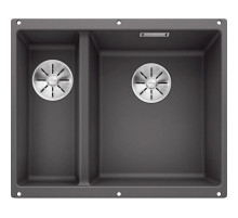 Кухонная мойка Blanco Subline 340/160-U InFino темная скала 523559