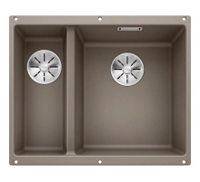 Кухонная мойка Blanco Subline 340/160-U InFino серый беж 523565