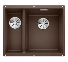 Кухонная мойка Blanco Subline 340/160-U InFino кофе 523567