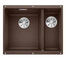 Кухонная мойка Blanco Subline 340/160-U InFino кофе 523557