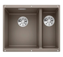 Кухонная мойка Blanco Subline 340/160-U InFino серый беж 523556