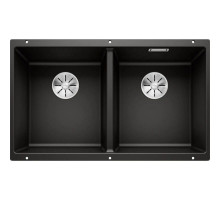Кухонная мойка Blanco Subline 350/350-U InFino черный 525987