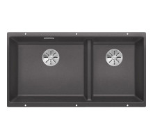 Кухонная мойка Blanco Subline 480/320-U InFino темная скала 523585