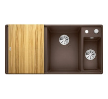 Кухонная мойка Blanco Axia III 6 S-F InFino кофе 523488