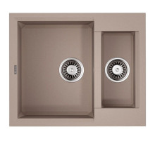 Кухонная мойка Tetogranit Omoikiri Sakaime 60-2-SA бежевый 4993910