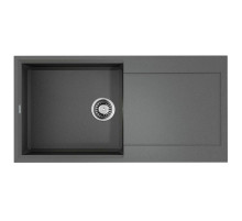 Кухонная мойка Tetogranit Omoikiri Sakaime 100-GR ленинградский серый 4993561