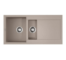 Кухонная мойка Tetogranit Omoikiri Sakaime 100-2-SA бежевый 4993894