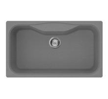 Кухонная мойка Tetogranit Omoikiri Maru 86-GR ленинградский серый 4993574
