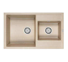 Кухонная мойка Paulmark Tandem песочный PM238250-QU