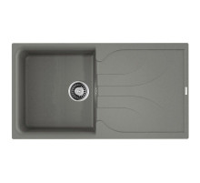 Кухонная мойка Tetogranit Omoikiri Yasugata 100-GR ленинградский серый 4993568