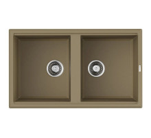 Кухонная мойка Tetogranit Omoikiri Tedori 86-2-CH шампань 4993929