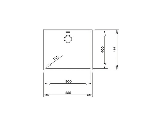Приобрести Кухонная мойка Teka Radea R10 50.40 M-TG карбон 115230051 в магазине сантехники Santeh-Crystal.ru