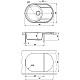 Купить Кухонная мойка Lemark Lacha 760 серый 9910057 в магазине сантехники Santeh-Crystal.ru