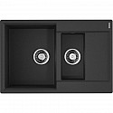 Кухонная мойка Tetogranit Omoikiri Daisen 78-2T-BL черный 4993535