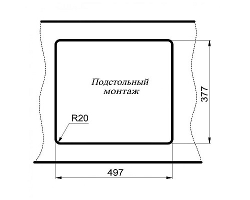 Купить Кухонная мойка Milacio Leon 55 бежевый MC.77084 в магазине сантехники Santeh-Crystal.ru