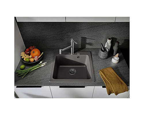 Купить Кухонная мойка Blanco Naya 5 темная скала 526580 в магазине сантехники Santeh-Crystal.ru