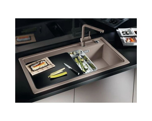 Приобрести Кухонная мойка Blanco Zenar XL 6S InFino кофе 523973 в магазине сантехники Santeh-Crystal.ru