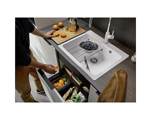 Заказать Кухонная мойка Blanco Naya 6 антрацит 519638 в магазине сантехники Santeh-Crystal.ru