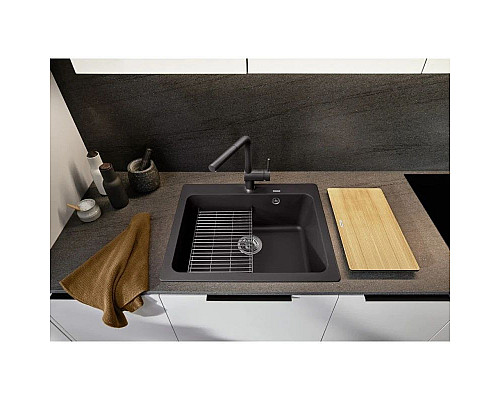 Заказать Кухонная мойка Blanco Naya 6 антрацит 519638 в магазине сантехники Santeh-Crystal.ru