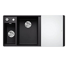 Кухонная мойка Blanco Axia III 6 S-F InFino черный 525852
