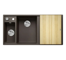 Кухонная мойка Blanco Axia III 6S InFino кофе 524652