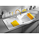 Купить Кухонная мойка Blanco Sity XL 6S InFino белый/лимон 525055 в магазине сантехники Santeh-Crystal.ru