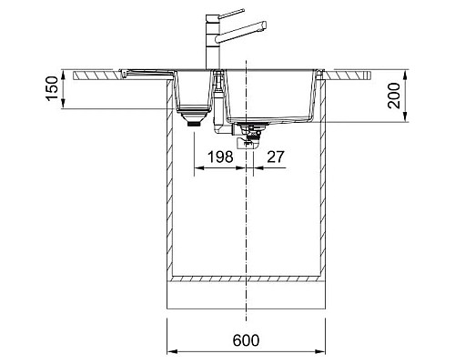 Приобрести Кухонная мойка Tectonite Franke Sirius S2D 651-78 белый 143.0628.385 в магазине сантехники Santeh-Crystal.ru