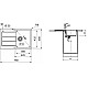 Заказать Кухонная мойка Tectonite Franke Sirius S2D 611-78 серый 143.0618.369 в магазине сантехники Santeh-Crystal.ru