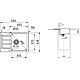 Приобрести Кухонная мойка Tectonite Franke Sirius S2D 611-62/435 белый 143.0628.361 в магазине сантехники Santeh-Crystal.ru